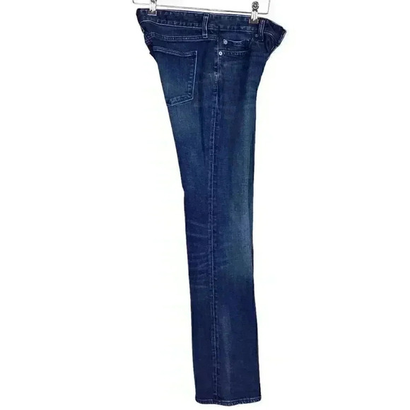 Gap 1969 Womens 27 Regular Midrise Perfect Boot Jeans Blue  Spandex Medium Wash - Picture 4 of 9